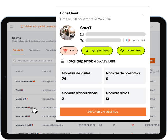 Toutes vos données clients regroupés au même endroit