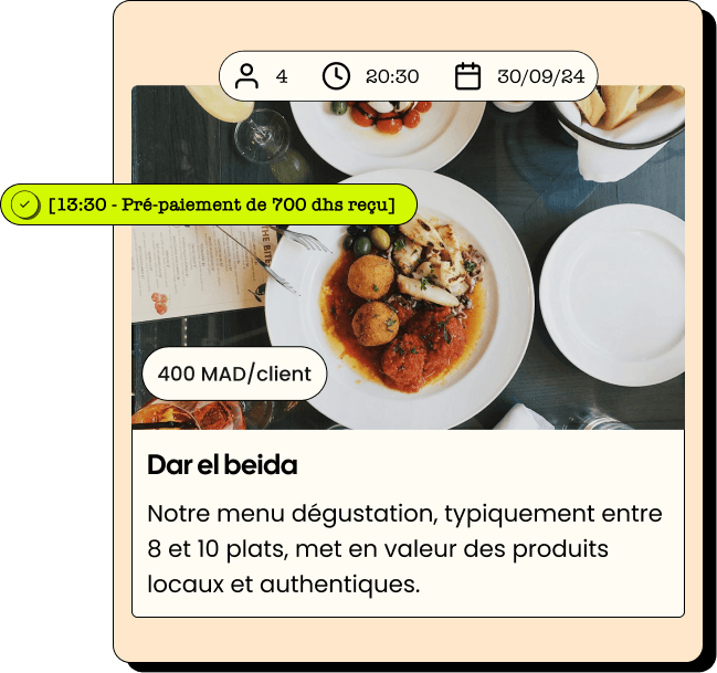 Acomptes et pré-paiements